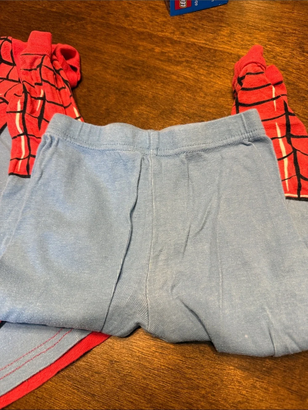 Spider-Man Kids Pajama Set - Red, Blue, White size 4T